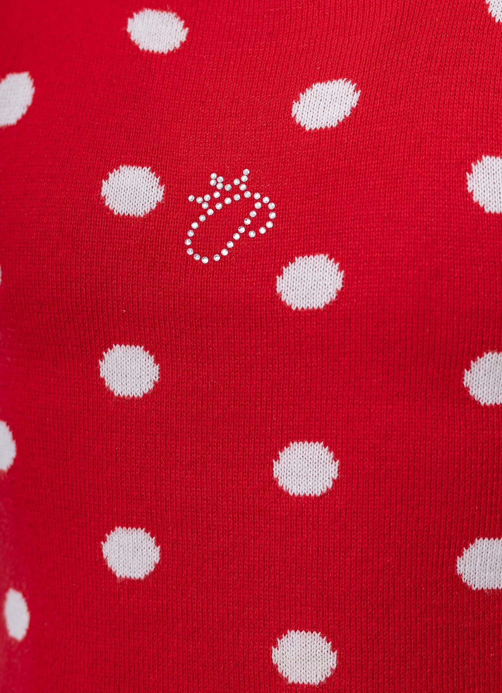 Blusa Tricot Poá Resort