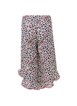 Calça Pantacourt Algodão Animal Print Resort