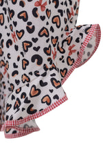 Calça Pantacourt Algodão Animal Print Resort