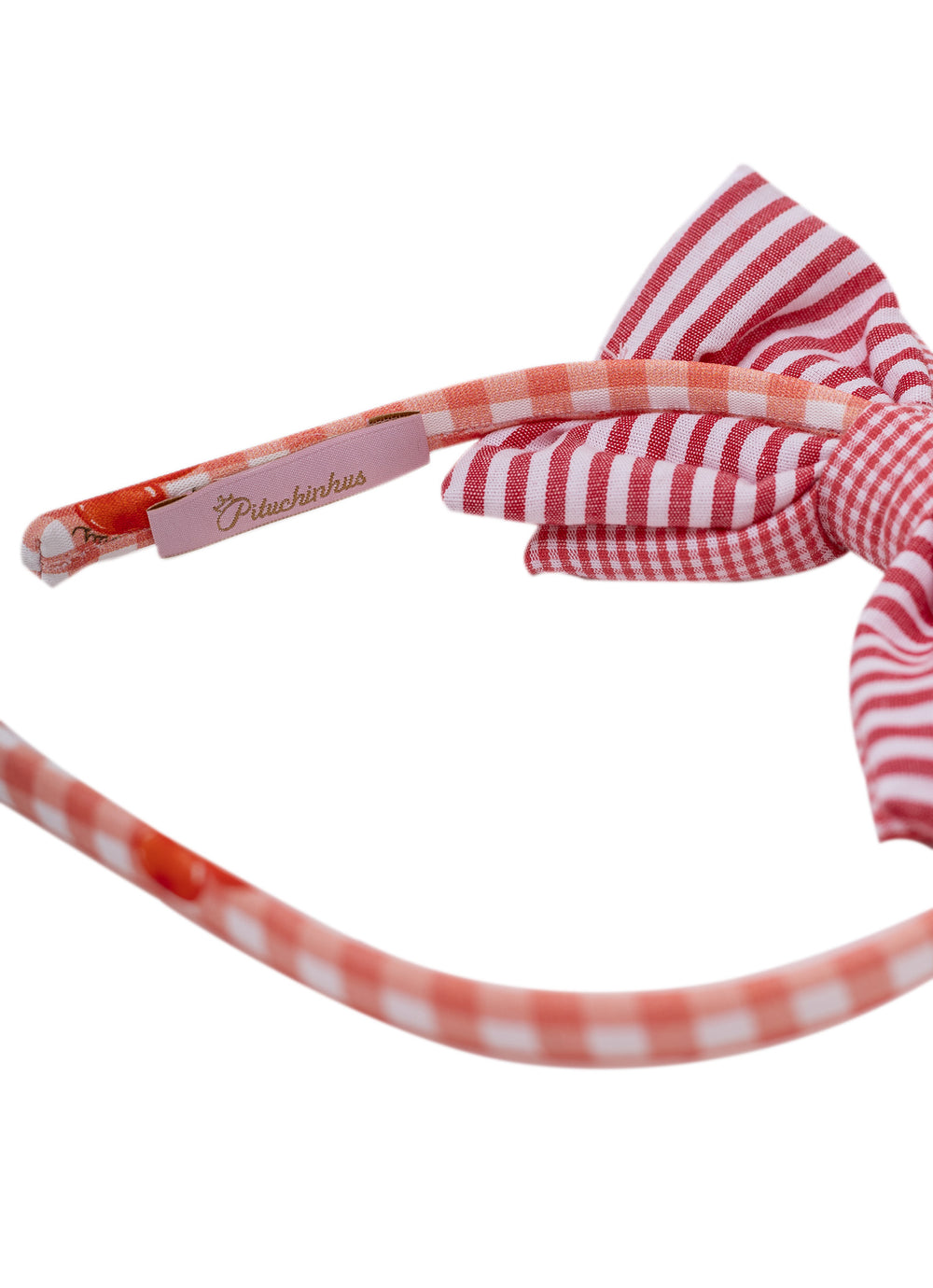 Arco Laço Duplo Listrado E Xadrez Resort