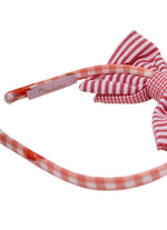 Arco Laço Duplo Listrado E Xadrez Resort