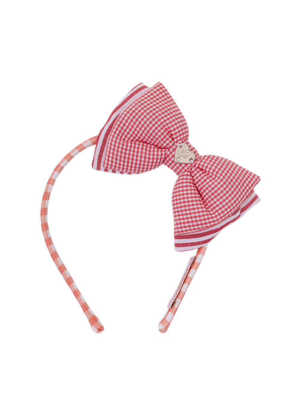 Arco Laço Duplo Listrado E Xadrez Resort