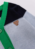 Cardigan Bicolor For Boys