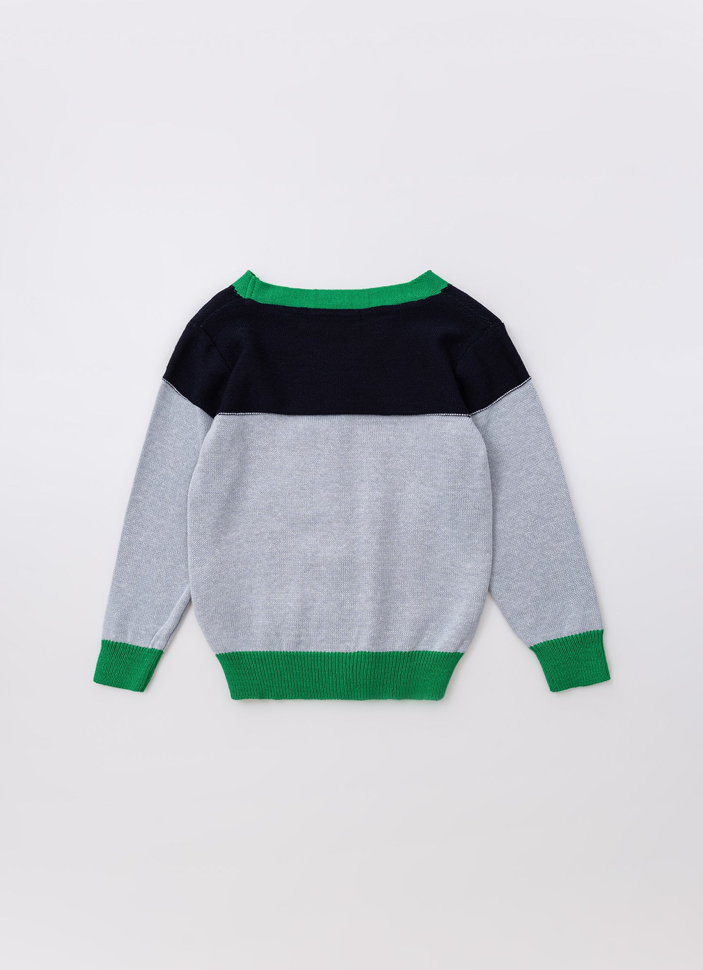 Cardigan Bicolor For Boys