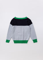 Cardigan Bicolor For Boys