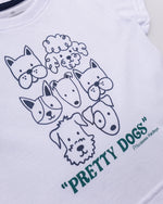Camiseta Meia Malha Pretty Dogs