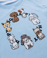 Camiseta Meia Malha Multi Cachorros