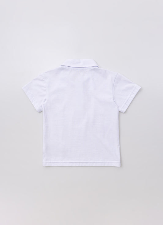 Camiseta Meia Malha Gola Polo