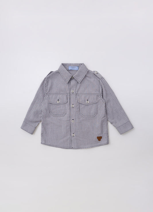 Camisa Algodão Listrada