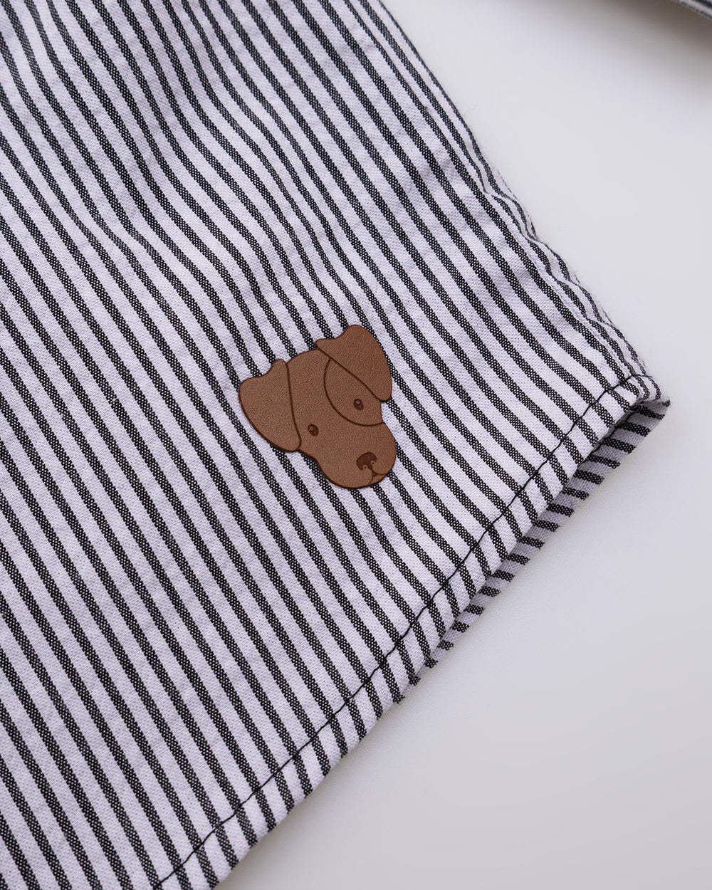 Camisa Algodão Listrada