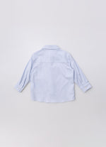 Camisa Algodão e Linho Listrada
