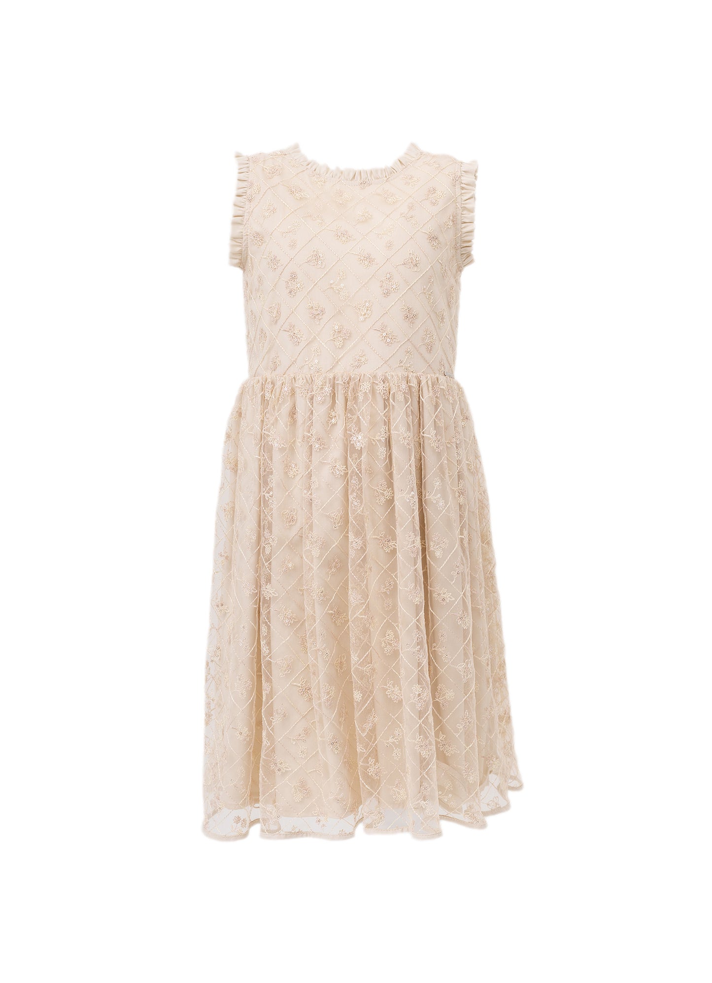 Vestido Festa Lantejoulas Laço Costas