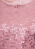 Vestido Festa Paetê Com Presilha Laço