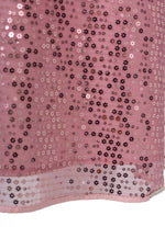 Vestido Festa Paetê Com Presilha Laço