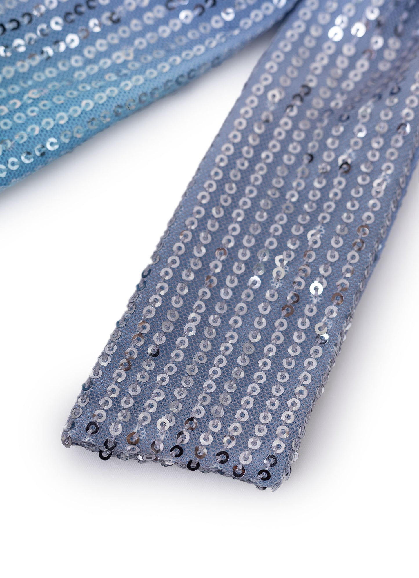 Vestido Festa Paetê Com Presilha Laço