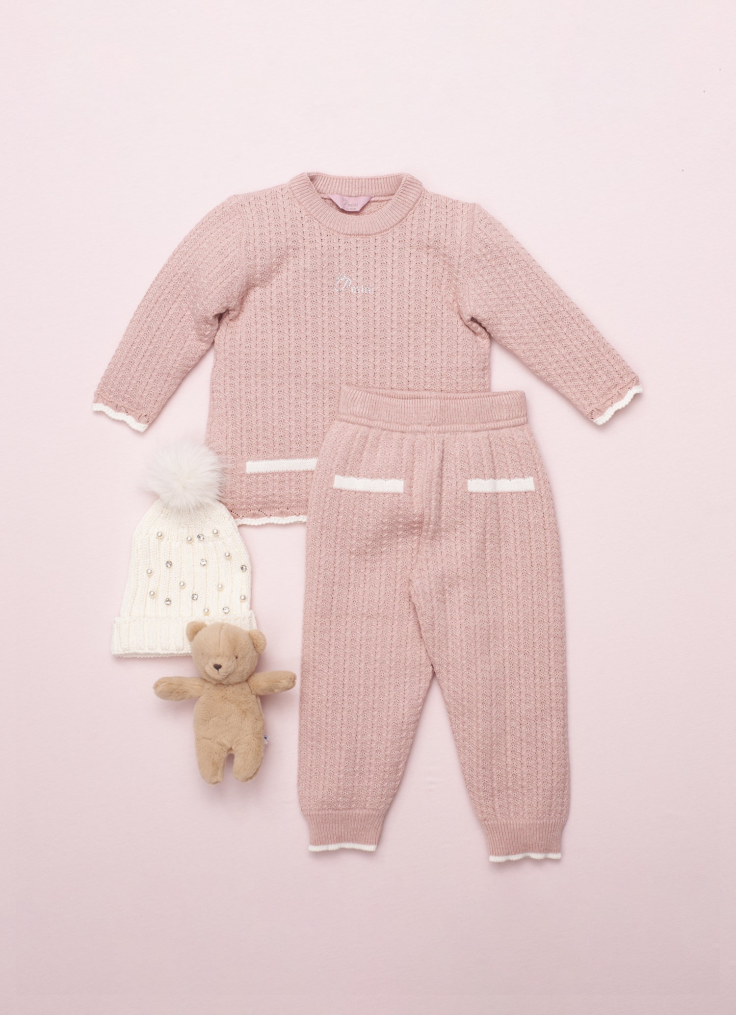Conjunto Blusa Tricot Mini Tranças
