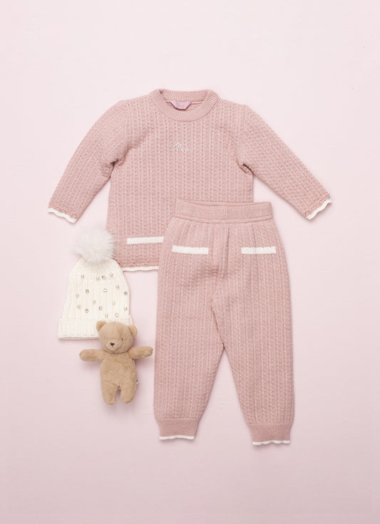 Conjunto Blusa Tricot Mini Tranças