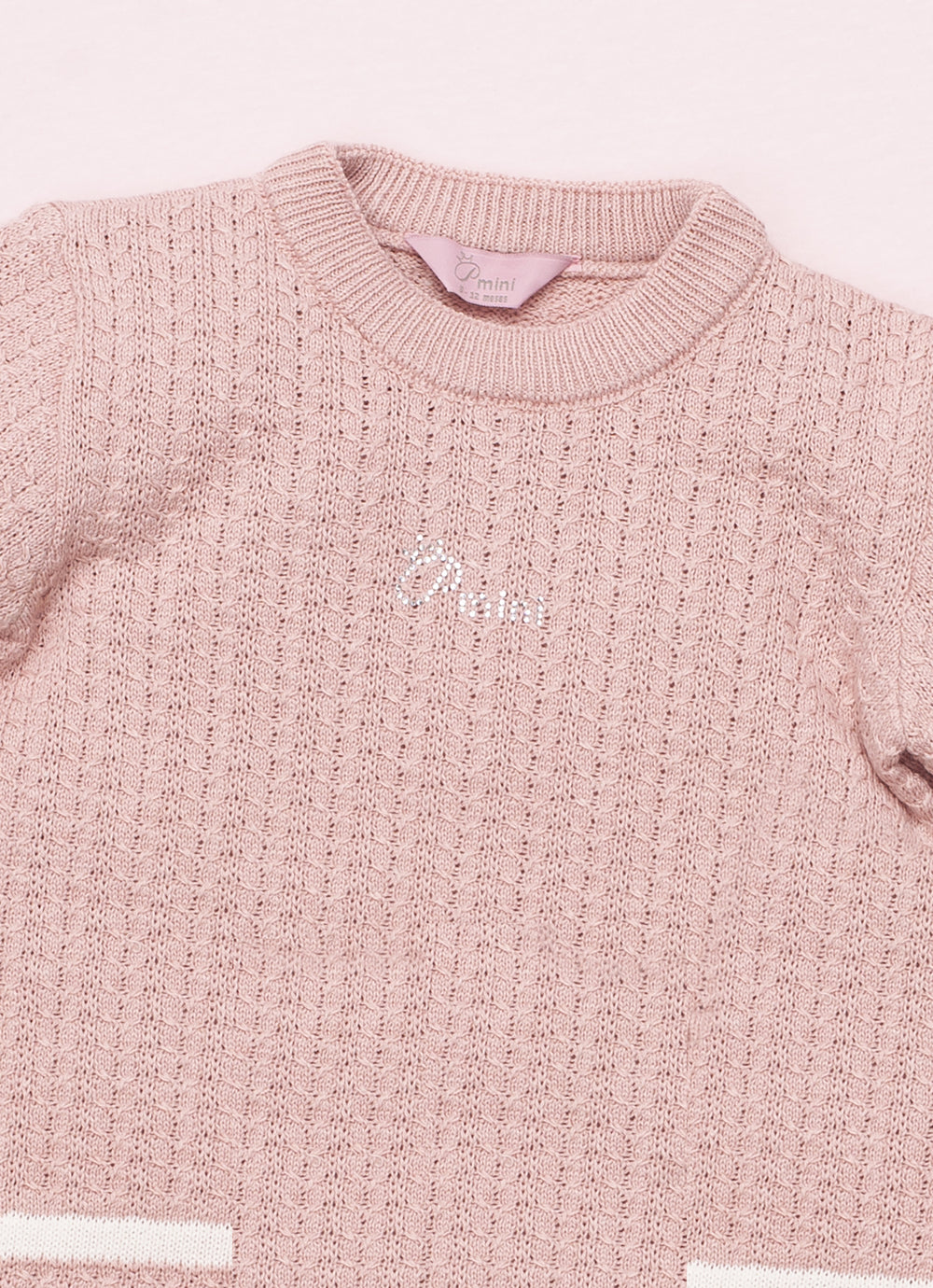 Conjunto Blusa Tricot Mini Tranças