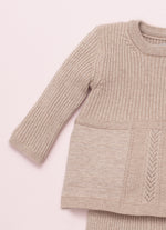 Conjunto Blusa e Legging Tricot