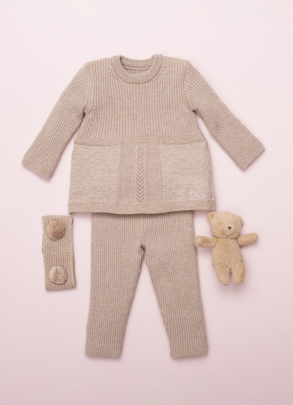 Conjunto Blusa e Legging Tricot