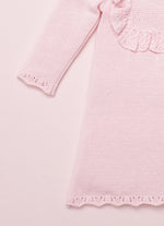 Vestido Tricot Detalhe Babado