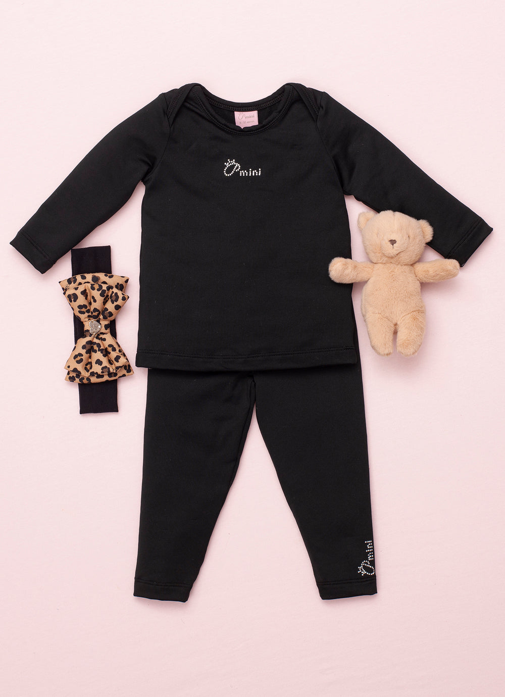 Conjunto Blusa e Calça Malha Térmica Pmini