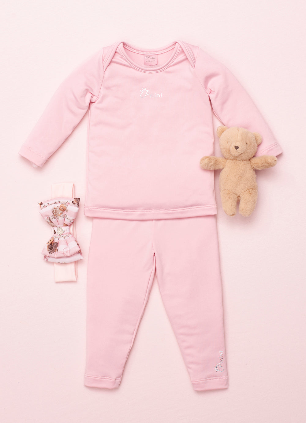 Conjunto Blusa e Calça Malha Térmica Pmini