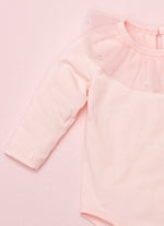 Body Cotton Gola Tule Cristais