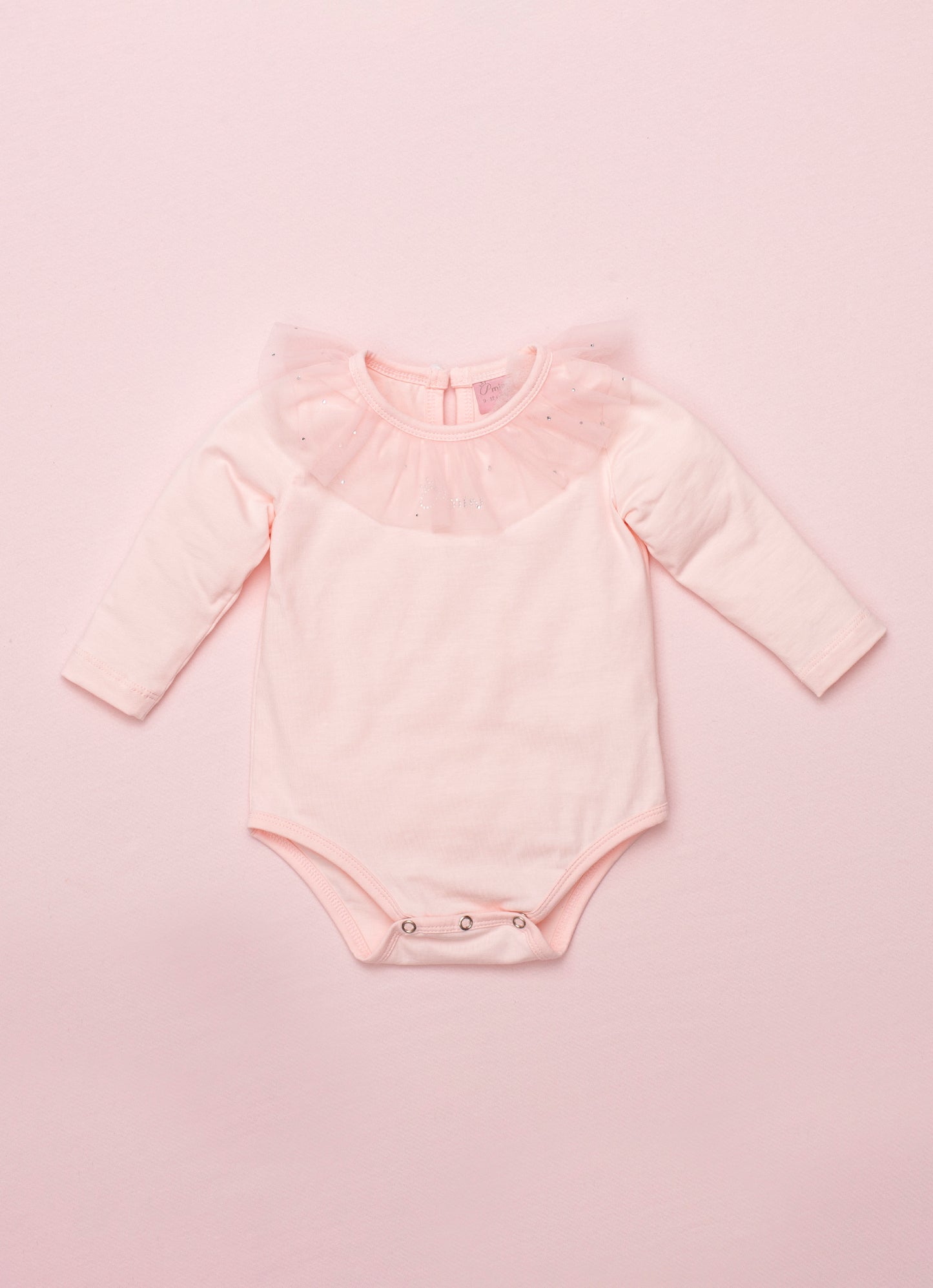 Body Cotton Gola Tule Cristais