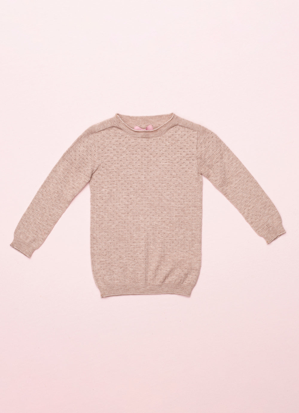 Blusa Tricot Sem Costura Pontinhos