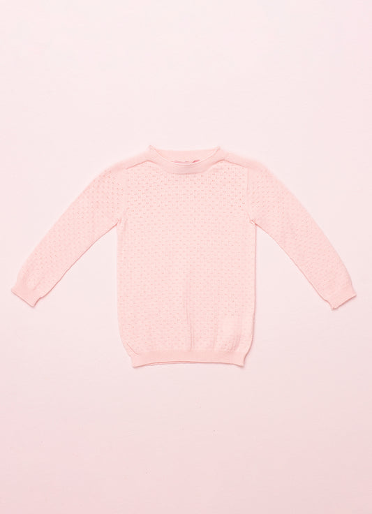 Blusa Tricot Sem Costura Pontinhos