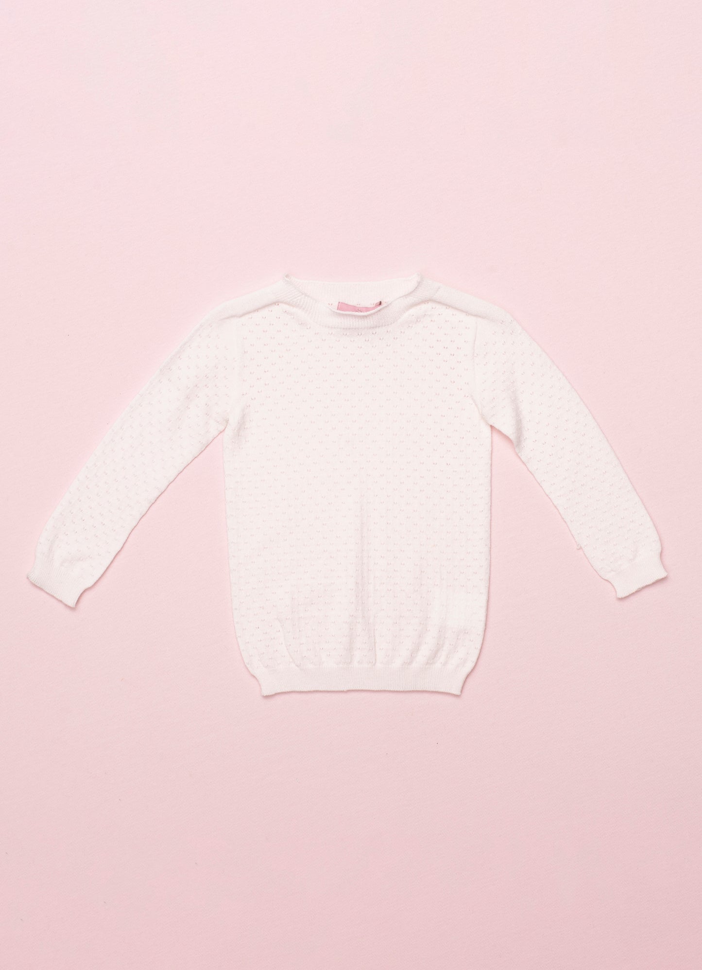Blusa Tricot Sem Costura Pontinhos