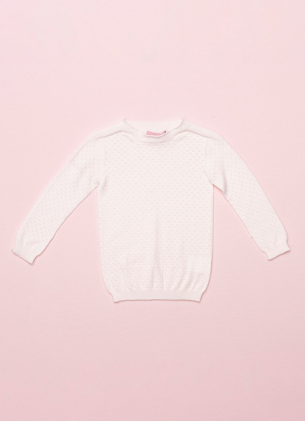Blusa Tricot Sem Costura Pontinhos