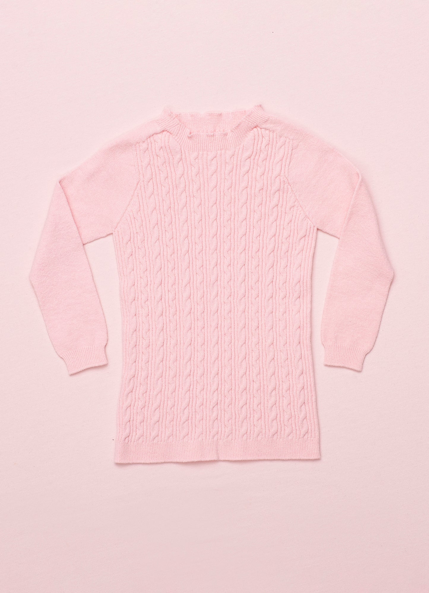Blusa Tricot Sem Costura Tranças