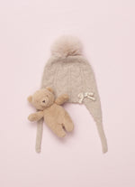 Touca Tricot Fio Fofinho Sem Costura