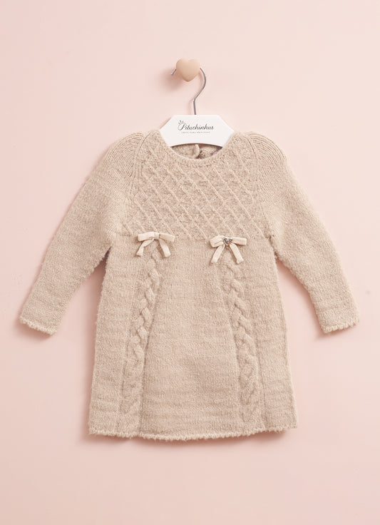 Vestido Tricot Sem Costura Tranças