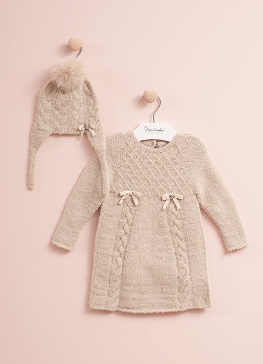 Vestido Tricot Sem Costura Tranças