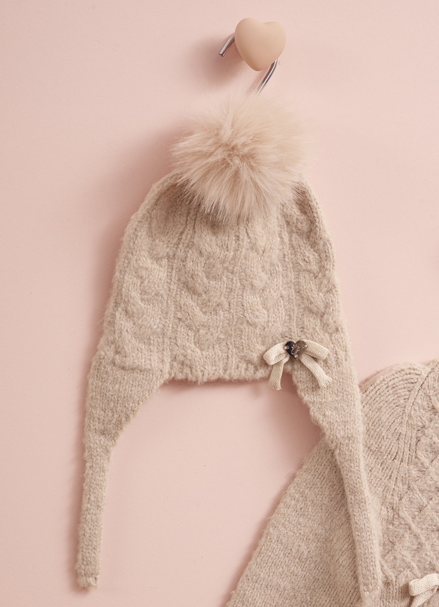 Touca Tricot Fio Fofinho Sem Costura