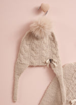 Touca Tricot Fio Fofinho Sem Costura