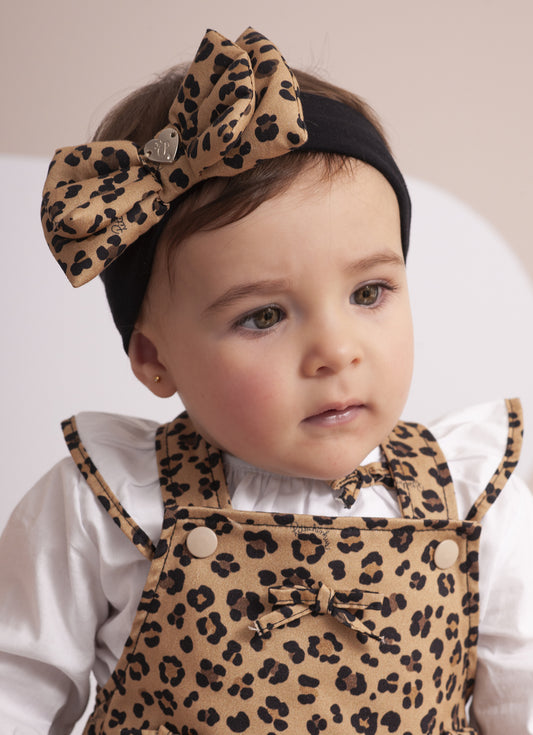 Faixa Laço Puffer Estampado