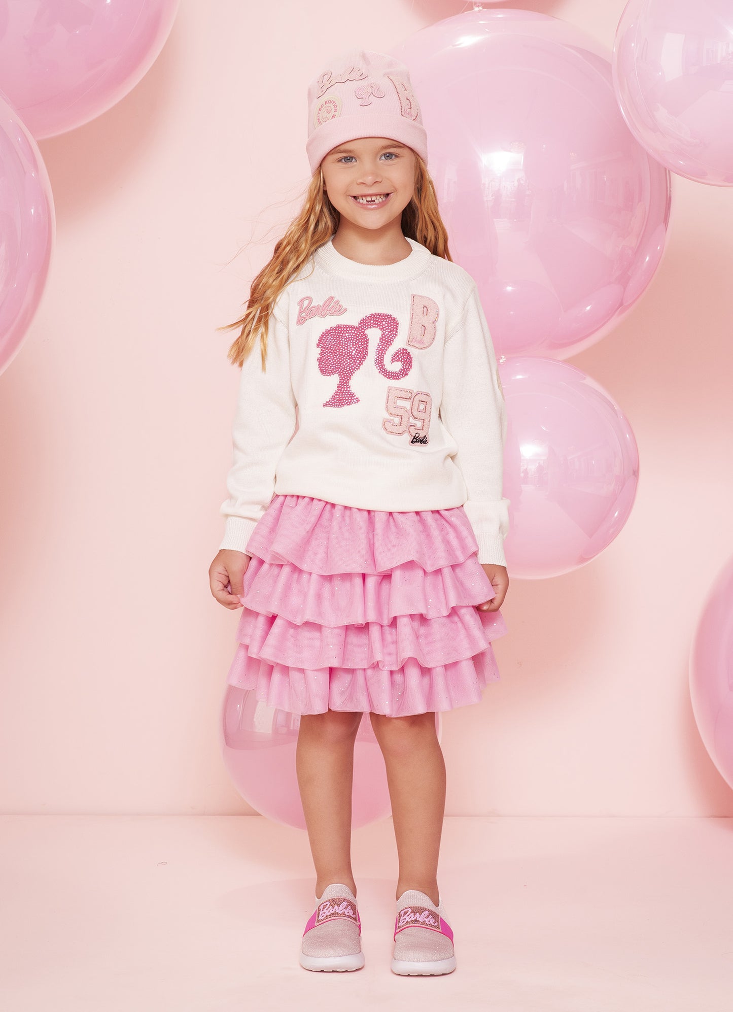 Blusa Tricot Silhouette Barbie