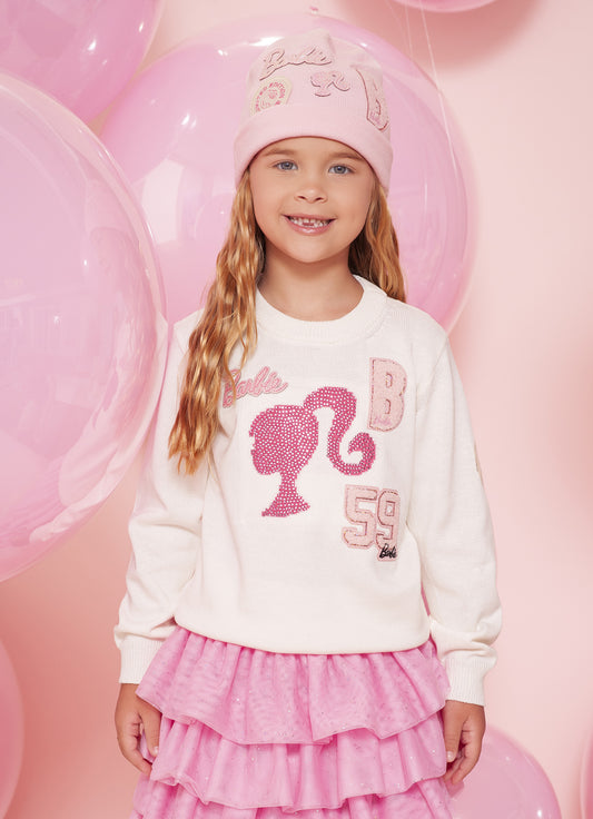 Blusa Tricot Silhouette Barbie