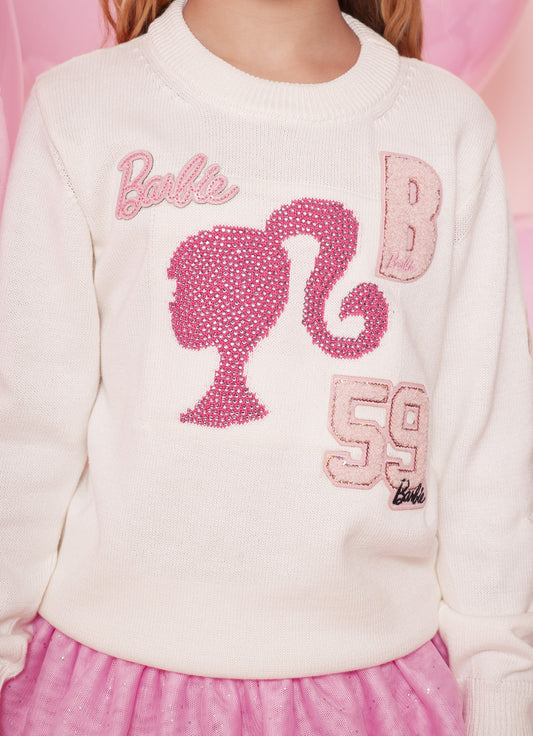 Blusa Tricot Silhouette Barbie