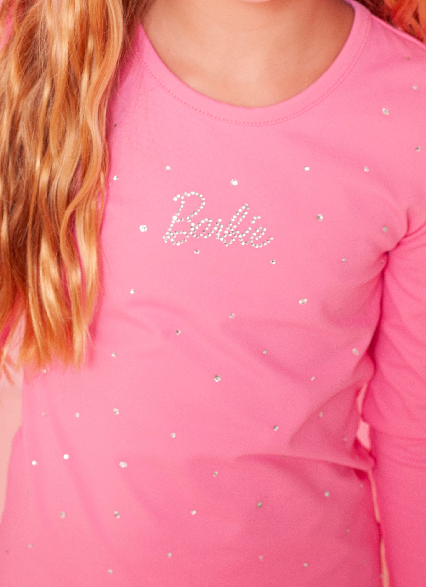 Blusa Light Cristais Barbie