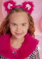 Casaqueto Tricot Xadrez Barbie
