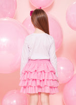 Blusa Cotton Serigrafia Color Barbie