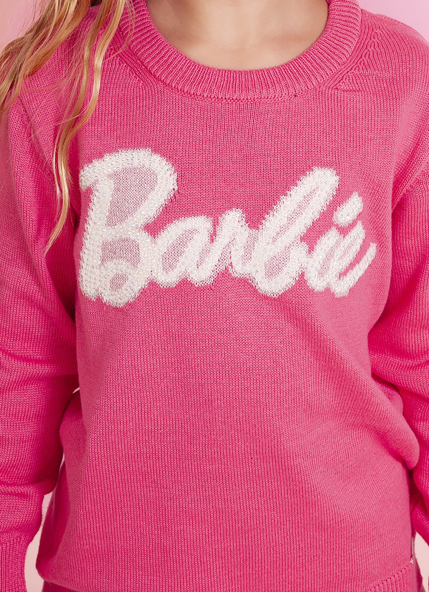 Blusa Tricot Barbie Shine