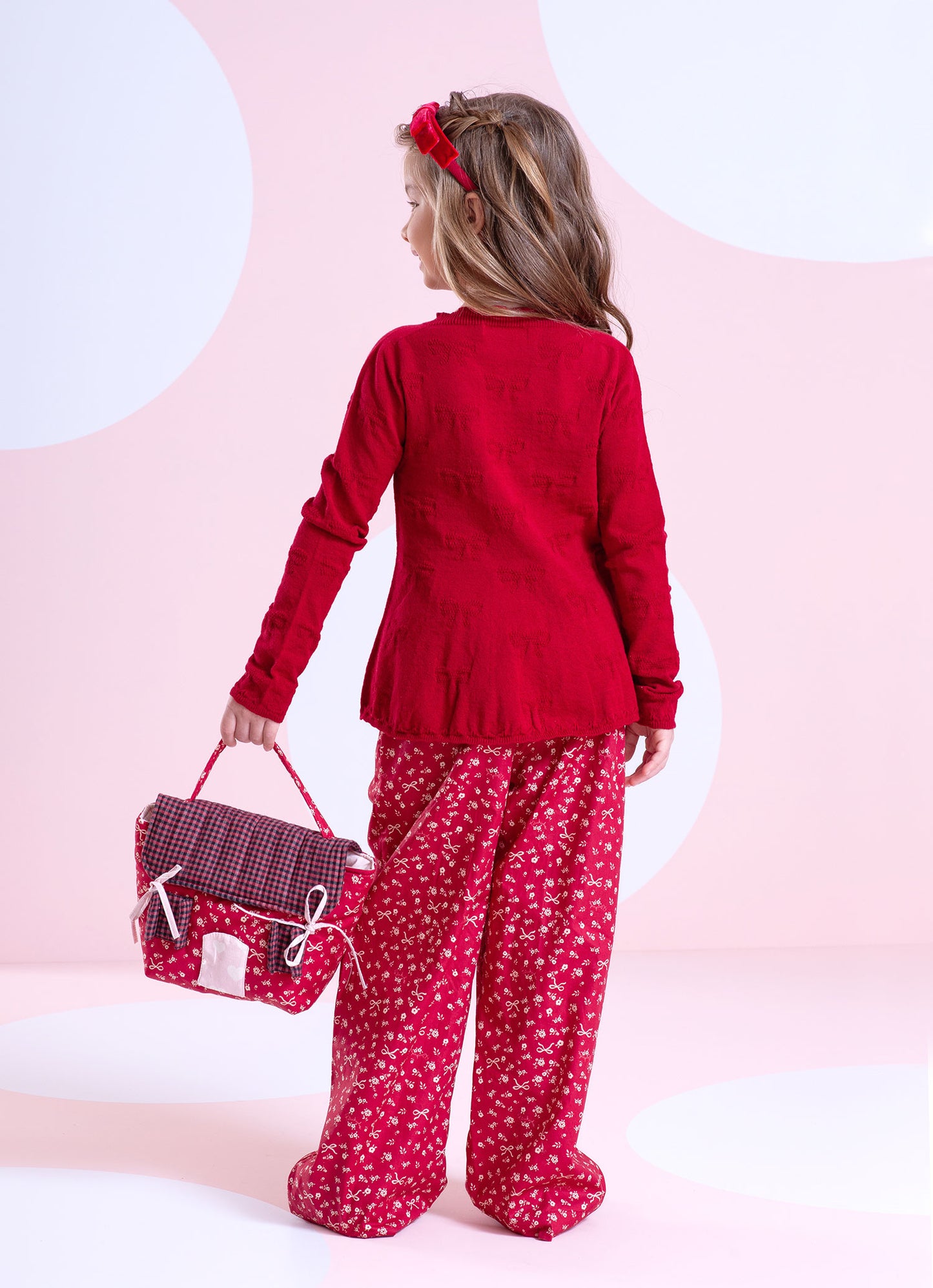 Blusa Tricot Sem Costura Laços Linx