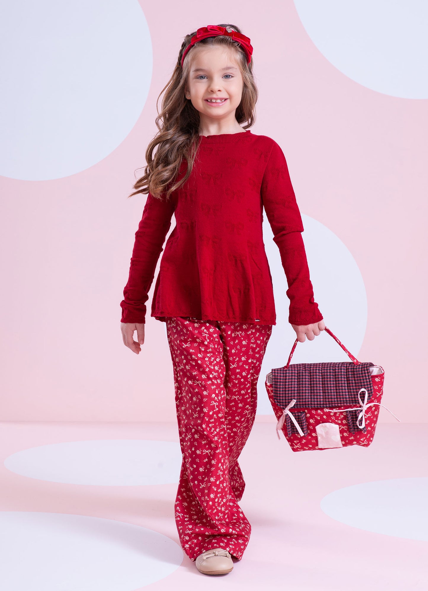 Blusa Tricot Sem Costura Laços Linx