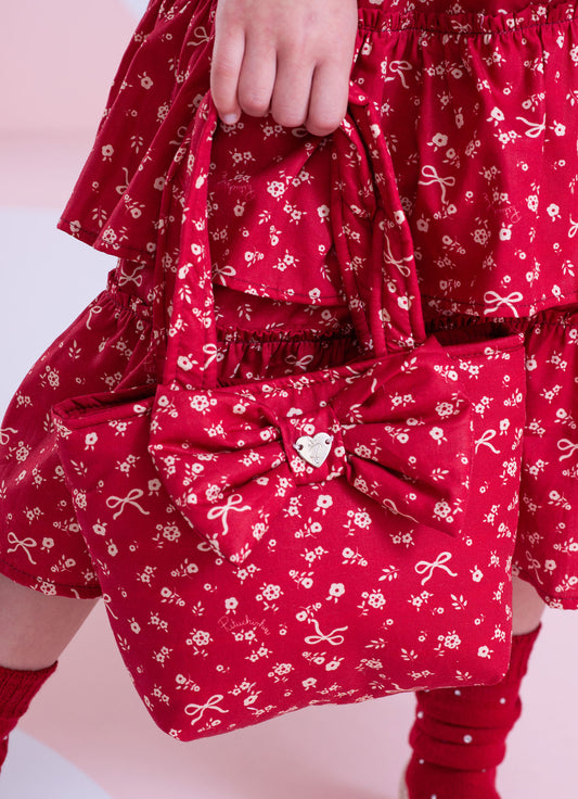 Bolsa Puffer Estampa Laço